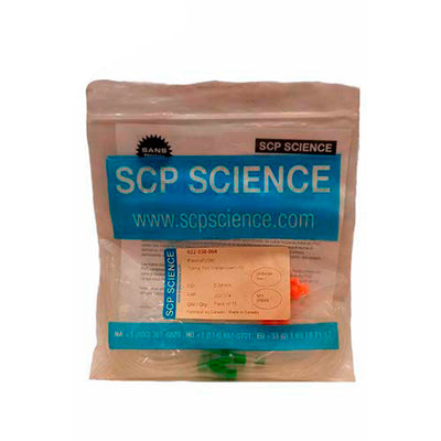 9748. TUBERIA (MANGUERA) PVC NARANJA/VERDE, DIAMETRO 0.38MM, LARGO 150MM P/BOMBA PERISTALTICA SCP SCIENCE