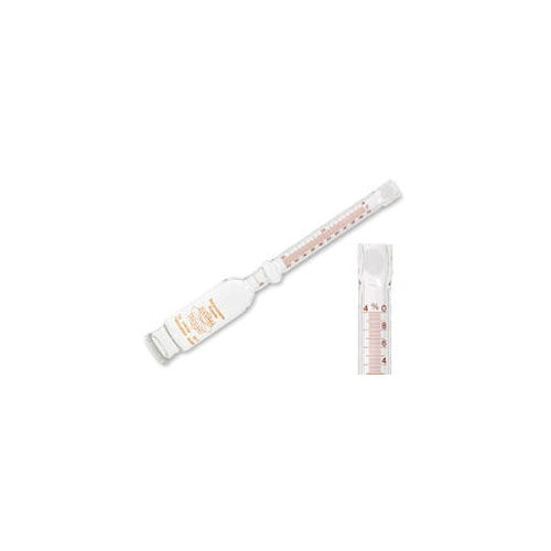 52766. BUTIROMETRO P/CREMA ROEDER 0-70% C/2 ABERTURAS Y SIGNO MATE EN LA PERA GERBER