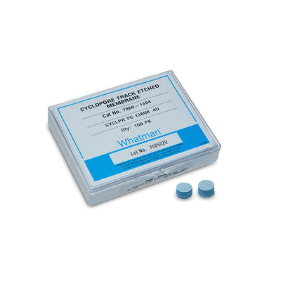 30604. MEMBRANA FILTRANTE POLICARBONATO 47MM, 0.4UM CYCLOPORE C/100 WHATMAN
