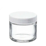 22318. FRASCO DE VIDRIO CLARO 60ML TIPO POMADERO BOCA ANCHA C/TAPA PLASTICA 53-400MM C/5, 1200060 THERMO SCIENTIFIC