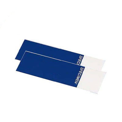 22353. PORTAOBJETOS 25X75X1MM SUPERFROST P/LA UNIDAD SYSMEX SP-100 C/ESQUINAS RECORTADAS A 45° PAQUETE C/72 PIEZAS FISHERBRAND