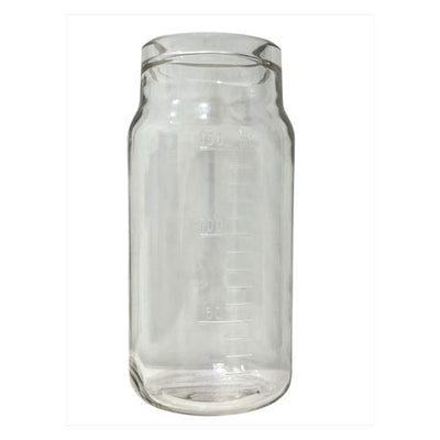 12284. FRASCO DE PLASTICO 150ML GRADUADO P/AGUA, BOCA ANCHA, ROSCADO NALGENE