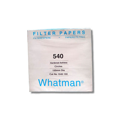 22250. PAPEL FILTRO #540 15CM C/100 WHATMAN