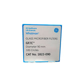 6975. PAPEL MICROFIBRA DE VIDRIO GF/C 9CM C/100 - WHATMAN