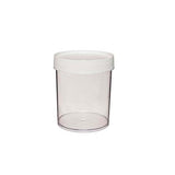 1578. TARRO DE POLICARBONATO CLARO 15ML BOCA ANCHA C/TAPA DE POLIPROPILENO PAQUETE C/10 PIEZAS NALGENE