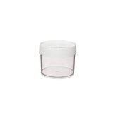 1574. TARRO DE POLIMETILPENTANO CLARO 125ML BOCA ANCHA C/TAPA DE POLIPROPILENO NALGENE