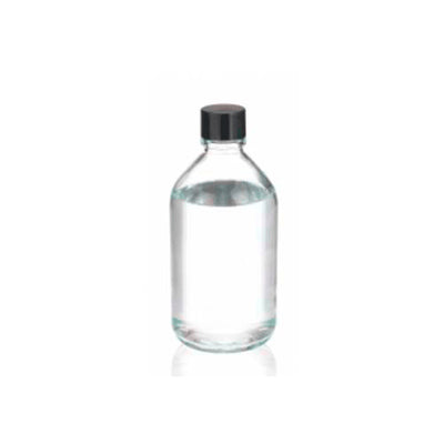 17482. FRASCO VIDRIO CLARO 500ML BOCA ANGOSTA P/MEDIO DE CULTIVO PAQ. C/2 - WHEATON