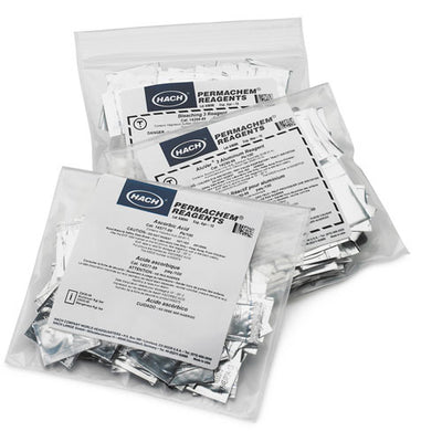 54896. SET DE REACTIVOS P/DETERMINACION DE ALUMINIO, REACTIVO EN POLVO 0.008-0.800MG/L, 100 PRUEBAS HACH