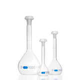 23503. MATRAZ VOLUMETRICO DE VIDRIO 50ML CLASE A GRADUADO AZUL DURAN