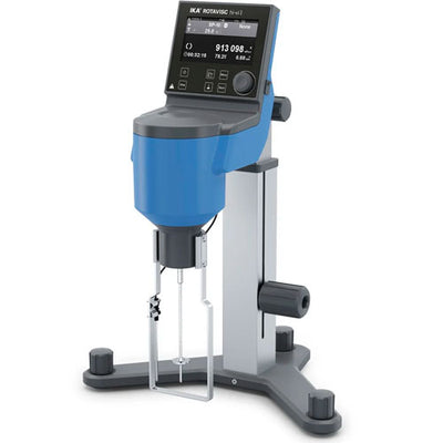 56657. VISCOSIMETRO ROTATIVO DIGITAL MOD. ROTAVISC HI-VI I (INCLUYE AGUJAS SP SET-2) SOPORTE PROTECTOR/ROTASTAND Y SENSOR DE TEMPERATURA 0.01-200RPM IKA