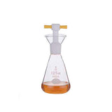 52244. MATRAZ DE VIDRIO P/DETERMINACION DE YODO C/TAPON DE TEFLÓN 125ML - KIMAX