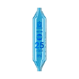 27768. PIPETA AFORADA DE VIDRIO 25ML BLAUBRAND CLASE AS CODIGO COLOR AZUL BRAND