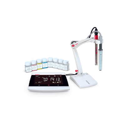 56994. MEDIDOR MULTIPARAMETRICO DE MESA PH Y CONDUCTIVIDAD, PANTALLA LCD C/LUZ DE FONDO Y MATRIZ DE PUNTOS EN LINEA, MOD. AQUASEARCHER AB33M1 - OHAUS