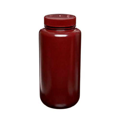 1647. FRASCO POLIETILENO ALTA DENSIDAD 30ML AMBAR PAQUETE C/10 PIEZAS NALGENE