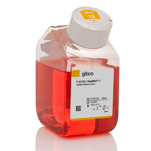 53698. MEZCLA DE NUTRIENTES F-12 HAMS SUPLEMENTO GLUTAMAX 500ML GIBCO
