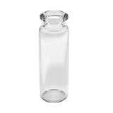50852. VIAL VIDRIO CLARO 20ML, 23X75MM ROSCA C/BORDE BISELADO 20MM Y ESPACIO P/CABEZA - FINNERAN