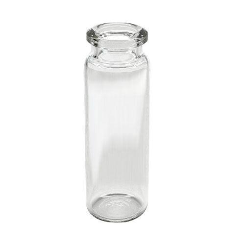 50852. VIAL VIDRIO CLARO 20ML, 23X75MM ROSCA C/BORDE BISELADO 20MM Y ESPACIO P/CABEZA - FINNERAN