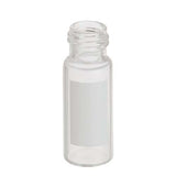 50828. VIAL VIDRIO CLARO 2ML 12X32MM C/MARCA P/ROTULAR, ROSCADO 9MM - FINNERAN