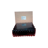 31168. VIAL VIDRIO AMBAR 20ML, FONDO REDONDEADO 23X75MM, ROSCA 18MM C/100 FINNERAN