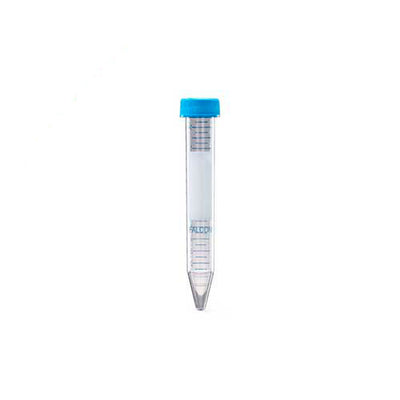 50264. TUBO DE POLIPROPILENO 15ML FONDO CONICO, ALTA CLARIDAD, TAPON DE ROSCA C/SELLO, ESTERIL - FALCON
