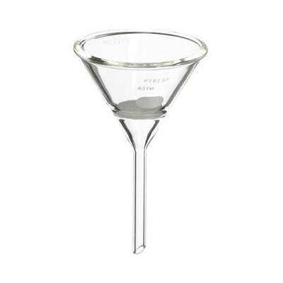 1346. EMBUDO HIRSCH DE VIDRIO 75MM PORO GRUESO - PYREX
