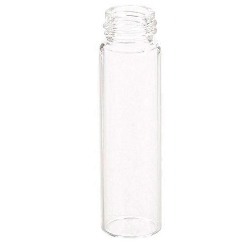 30290.VIAL VIDRIO CLARO 2 DRAM, 17X60MM, ROSCADO 15-425MM C/100 PIEZAS FINNERAN