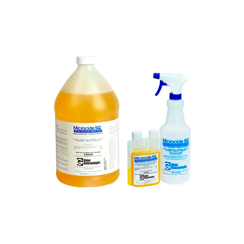 27465. KIT DESINFECTANTE SOLN AMPLIO ESPECTRO (INCLUYE BOTELLA 8OZ Y BOTELLA ROCIADORA) MICROCIDE SQ HAMILTON