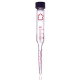51677. TUBO DE VIDRIO 2ML P/MUESTRAS CROMATOGRAFICAS, GRADUADO C/TAPON DE ROSCA 13-425, ASTM E438 KONTES