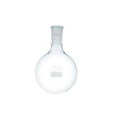 15170. MATRAZ DE EBULLICION DE VIDRIO 500ML FONDO REDONDO PARED GRUESA UNION ESMERILADA 24/40 - PYREX
