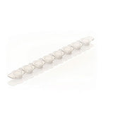 50099. TAPA OPTICA EN TIRA DE 8 P/TIRAS DE TUBOS MICROAMP - APPLIED BIOSYSTEMS