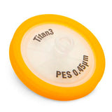 28631. FILTRO JERINGA POLIETERSULFONA 30MM, 0.45UM NO ESTERIL ANILLO AMARILLO TITAN3 C/100 THERMO SCIENTIFIC