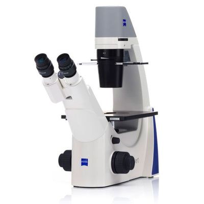 51111. MICROSCOPIO PRIMOVERT KMAT C/FOTOTUBO BINOCULAR, OBJETIVOS 4X PH0, 10X PH1, LD 20X PH1, LD 40X PH2 Y CONDENSADOR 0.4 - CARL ZEISS
