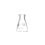 10751. MATRAZ ERLENMEYER DE VIDRIO 10ML BOCA ANGOSTA C/BORDE DE ALTA RESISTENCIA, REUSABLE PYREX