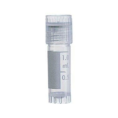 51530. VIAL CRIOGENICO (CRIOVIAL) POLIPROPILENO ESTERIL FONDO CONICO C/TAPON HDPE C/ROSCA EXTERNA Y ANILLO LIBRE DE DNASAS Y RNASAS 2ML PAQUETE C/25 PIEZAS NALGENE