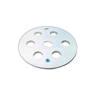 24349. PLACA DE PORCELANA 7 CAVIDADES, LARGO 180MM VEE GEE