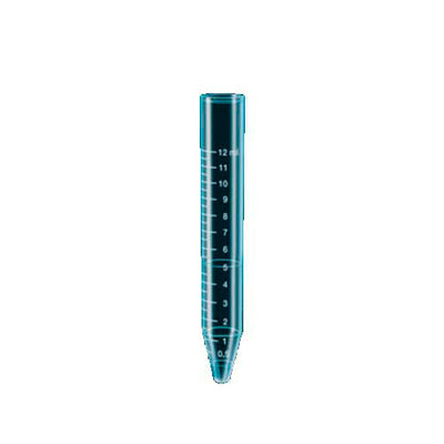 24570. TUBO DE POLIESTIRENO 12ML, 110X17MM, FONDO CONICO, TRANSPARENTE C/ESCALA PAQUETE C/500 PIEZAS SARSTEDT