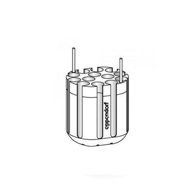 1957. ADAPTADOR PARA 13 TUBOS DE 5.5-12ML, BASE REDONDA C/2 - EPPENDORF