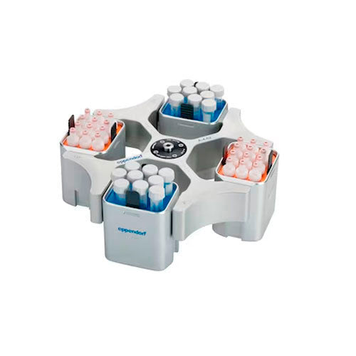 53818. ROTOR BASCULANTE A-4-62 C/4 CONTENEDORES RECTANGULARES DE 250ML P/ CENTRIFUGA 5819/5810R EPPENDORF