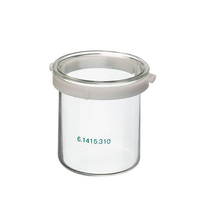 23015. FRASCO DE VIDRIO CLARO 200ML, 80X78MM P/TITRACION METROHM