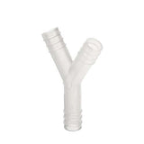 12235. CONECTOR DE TUBERIA TIPO Y DE POLIPROPILENO 3/8PULG PAQUETE C/5 PIEZAS - NALGENE