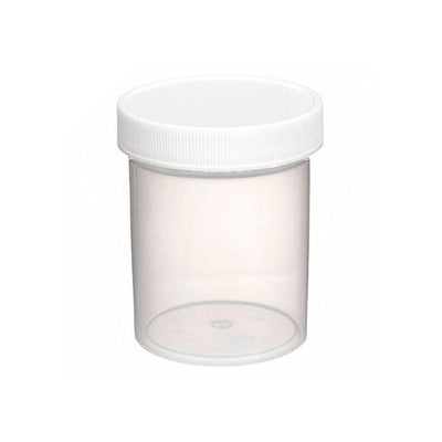 24989. FRASCO DE POLIPROPILENO 120ML C/TAPA BLANCA 58-400 PAQUETE C/5 PIEZAS, PLC-03701 QORPAK