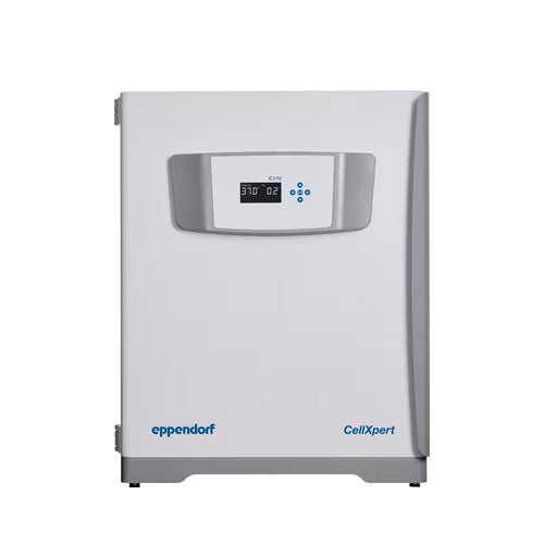 55576. INCUBADORA DE CO2 CELLXPERT C170, 140°C, PUERTA INTERIOR C/4 SEGMENTOS, MANIJA DERECHA 100-127V 60HZ EPPENDORF