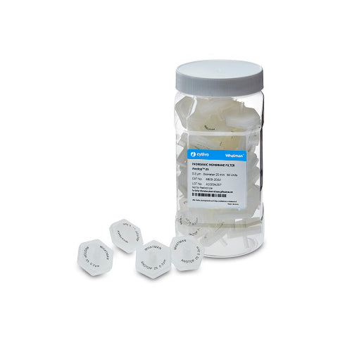 53851. FILTRO JERINGA ANOPORO 25MM, 0.2UM NO ESTERIL ANOTOP C/200 WHATMAN