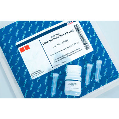 53870. KIT DE PREPARACION DE MUESTRAS Y BACTERIAS ADN MERICON 100 PRUEBAS QIAGEN