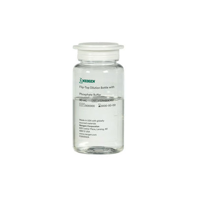 54132. FRASCO DILUCION C/TAPON DE FOSFATO 90ML C/60, FTPHB9060 NEOGEN