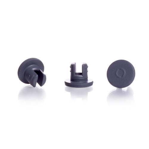 51238. TAPON DE CAUCHO DE BUTILO COLOR GRIS DE ALTO GRADO P/LIOFILIZACION 20MM - KIMBLE
