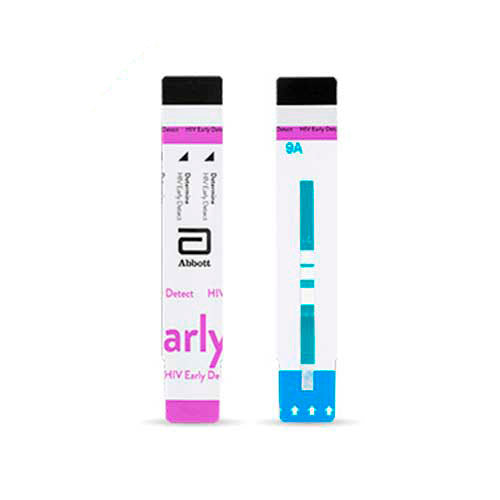 23562. KIT DE PRUEBA RAPIDA DETERMINE HIV EARLY DETECT C/100 PRUEBAS, REGISTRO SANITARIO 1753R2018 SSA, ABBOTT