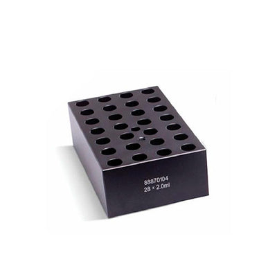 2369. BLOQUE DE CALENTAMIENTO DE ALUMINIO P/28 TUBOS 2.0ML P/BAÑO SECO THERMO SCIENTIFIC