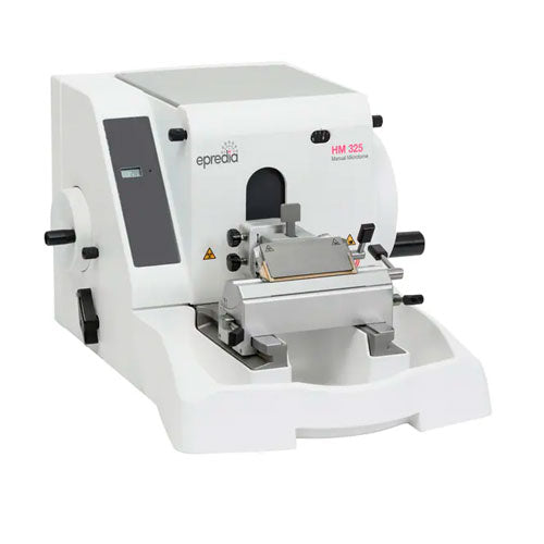 55635. MICROTOMO ROTATORIO HM325, INCLUYE 1 PINZA DE CASSETE UNIVERSAL (715020S) Y UN PORTACUCHILLAS DE HOJAS DESECHABLES ER (705830) EPREDIA