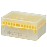 30301. PUNTAS 10UL CLARAS ESTERIL C/FILTRO CODIGO COLOR AMARILLO CAJA C/10 RACKS C/96 PIEZAS FINNTIP